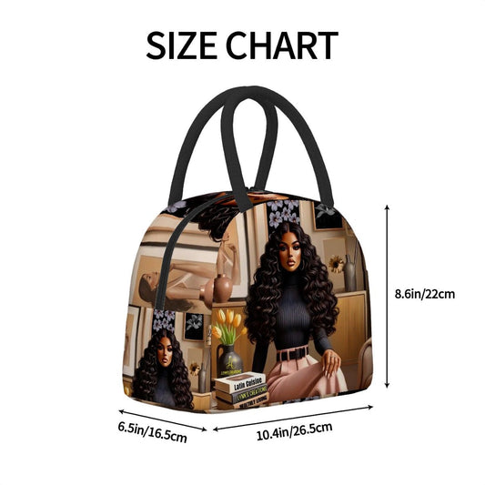 Latin Beauty - Large Insulated Lunch Bag