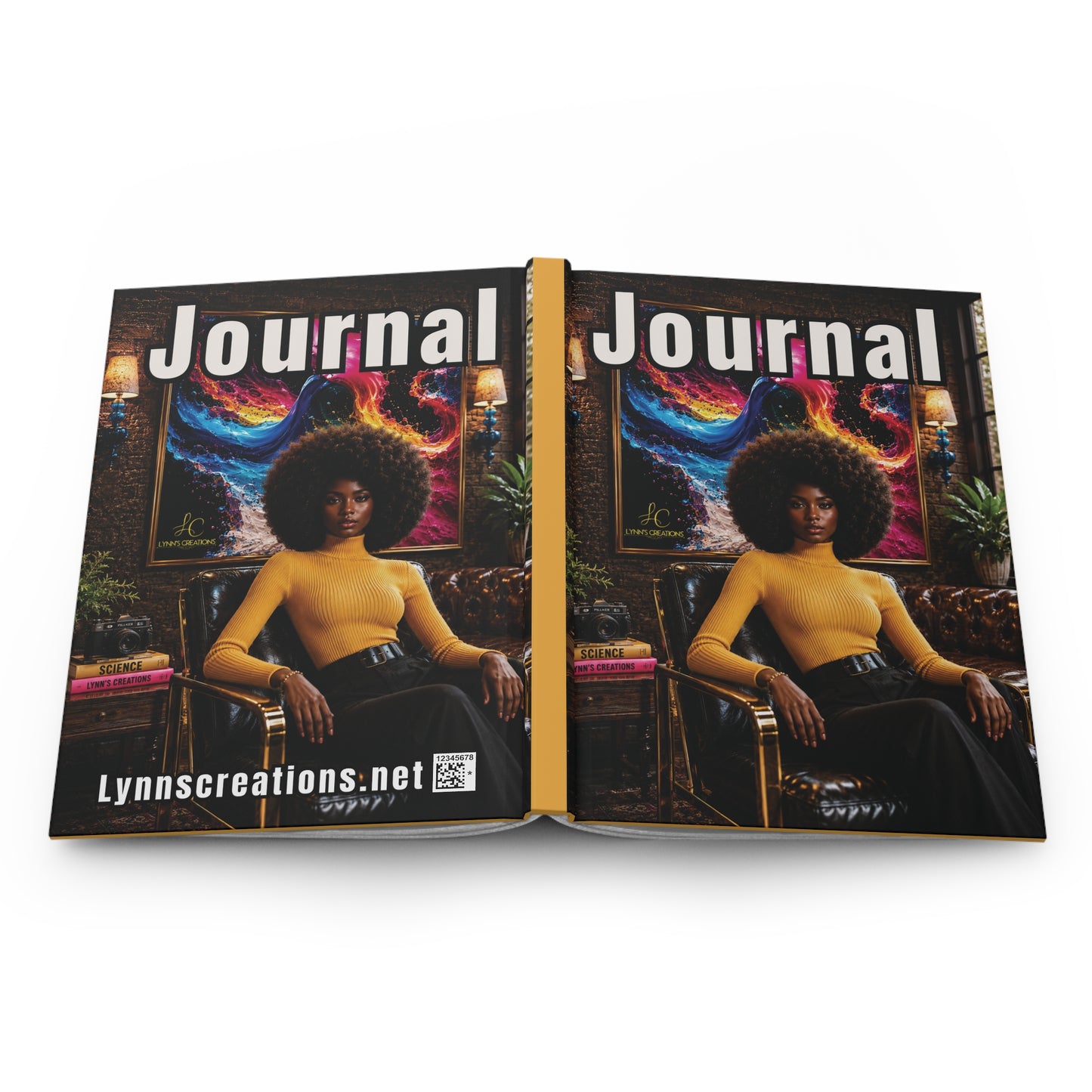 Lovely Imani - Hardcover Journal Matte