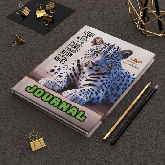 Lead with Integrity Hardcover Journal