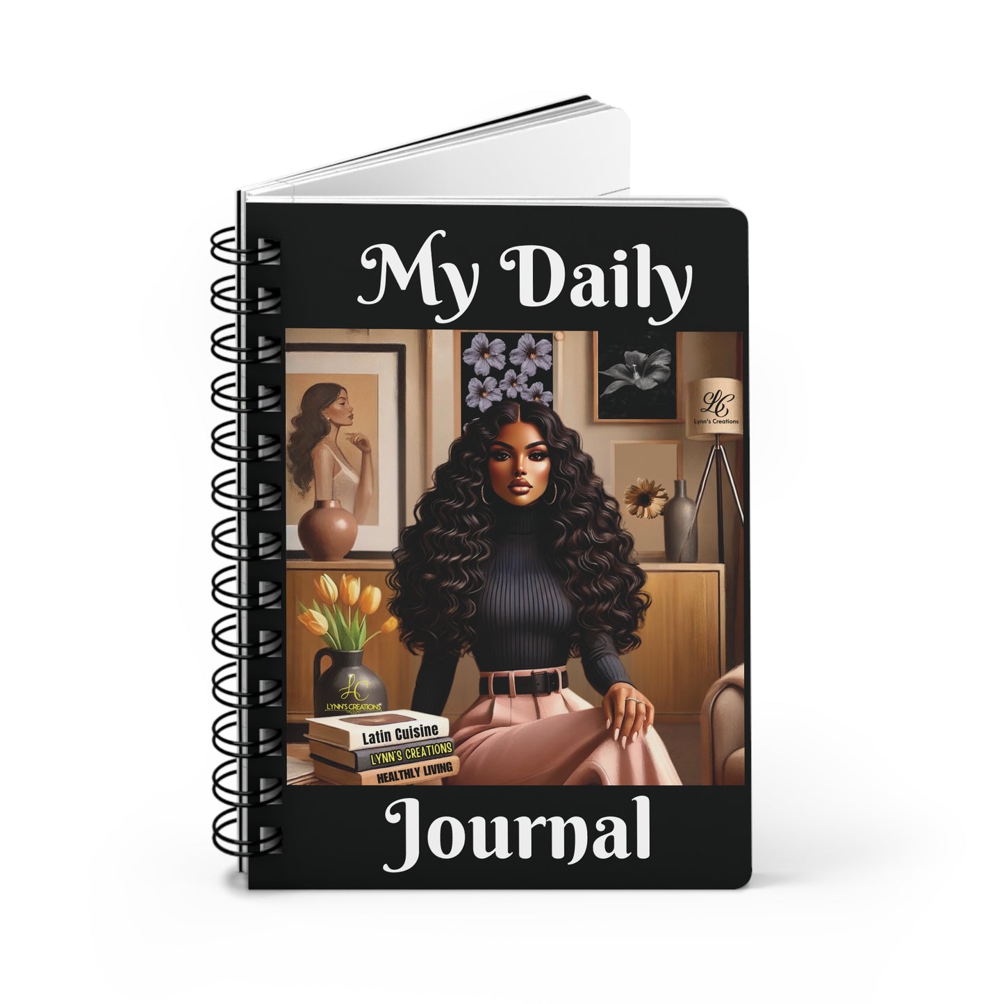 Latin Beauty - Spiral Bound Journal
