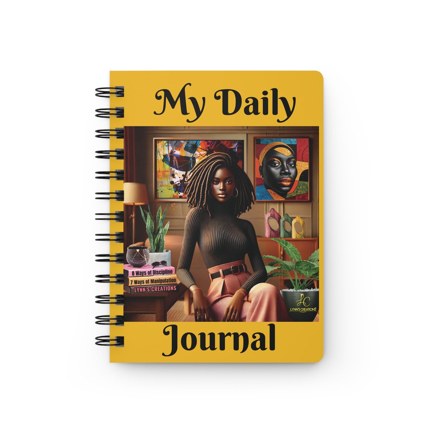 Loveable Locs Love - Spiral Bound Journal
