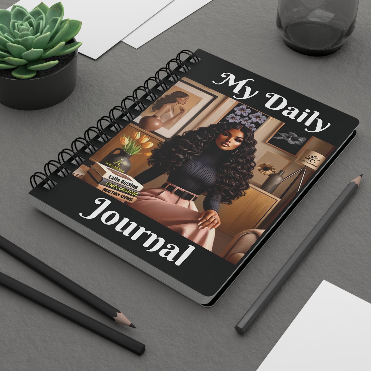 Latin Beauty - Spiral Bound Journal