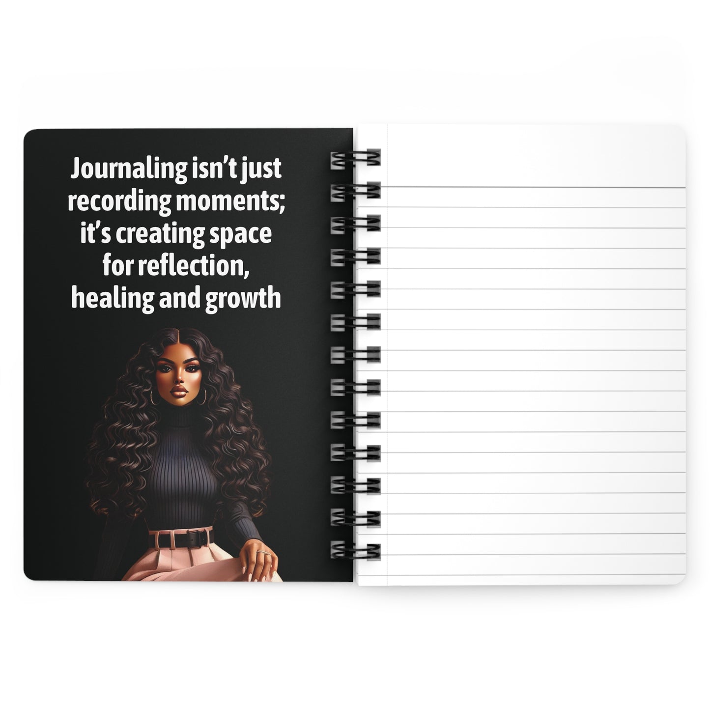 Latin Beauty - Spiral Bound Journal