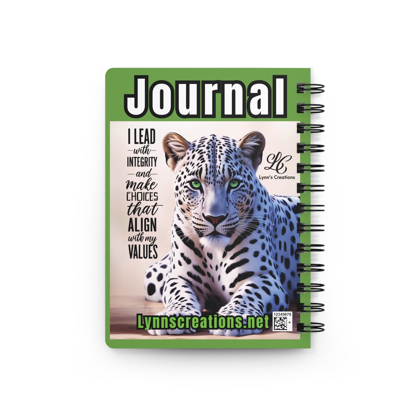 Empower Your Choices with Integrity Spiral Bound Journal