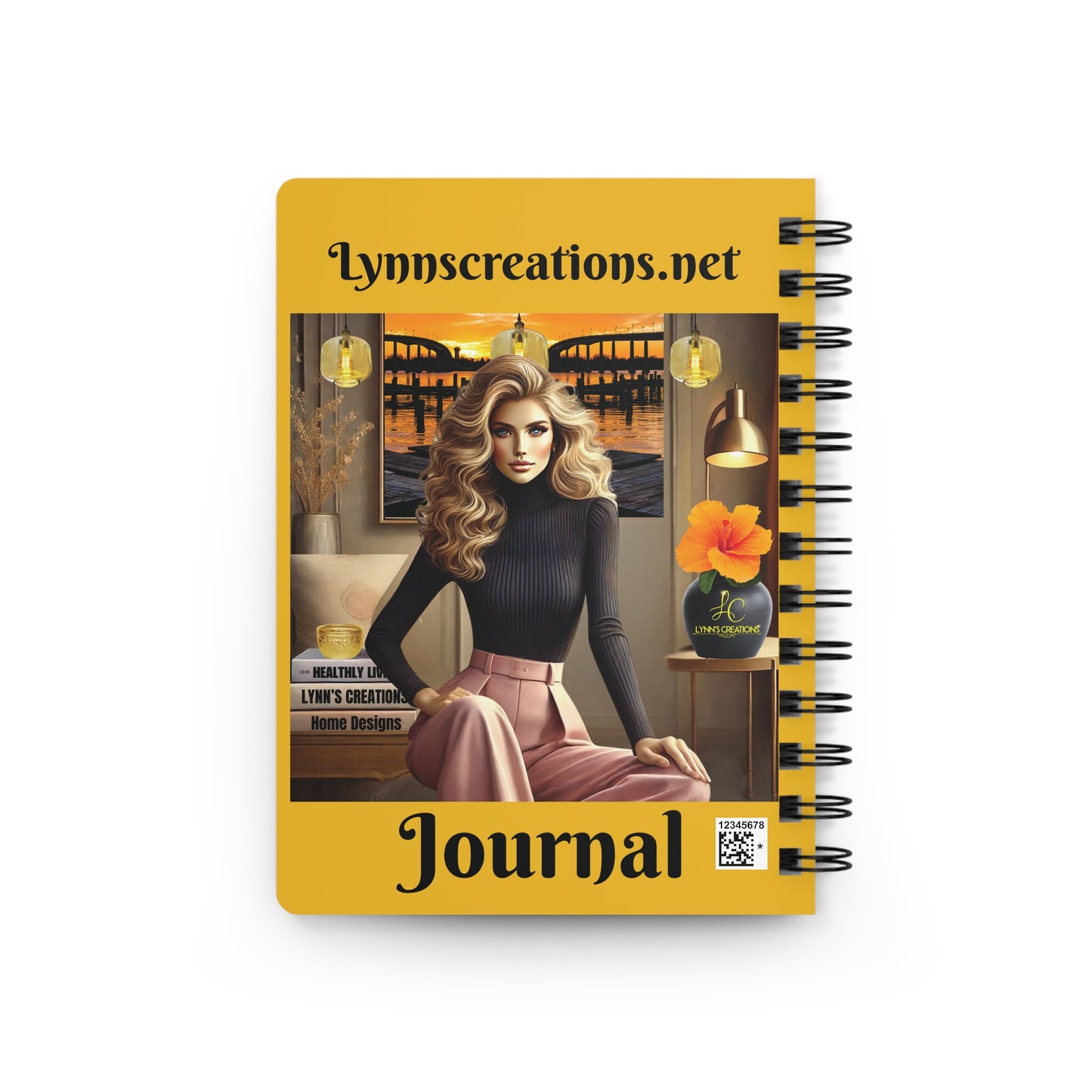 Blonde Bombshell - Spiral Bound Journal