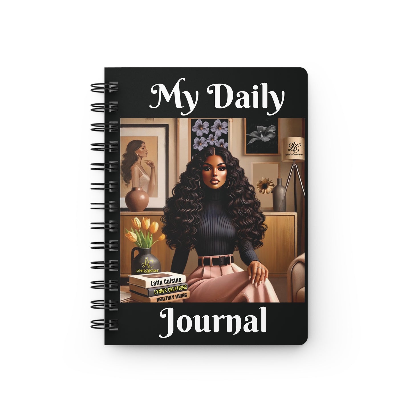 Latin Beauty - Spiral Bound Journal