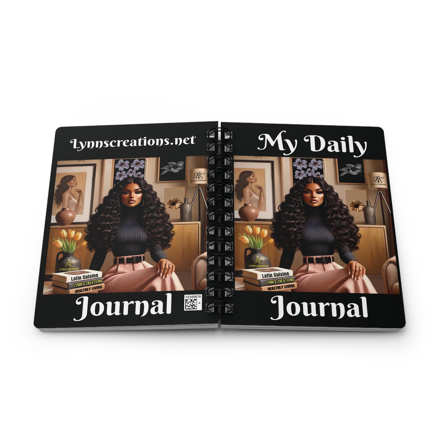Latin Beauty - Spiral Bound Journal