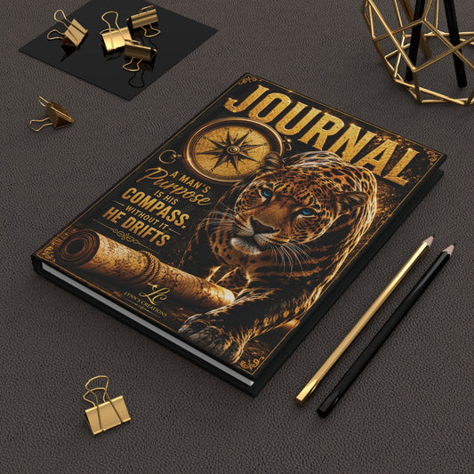 A Man's Purpose - Hardcover Journal Matte