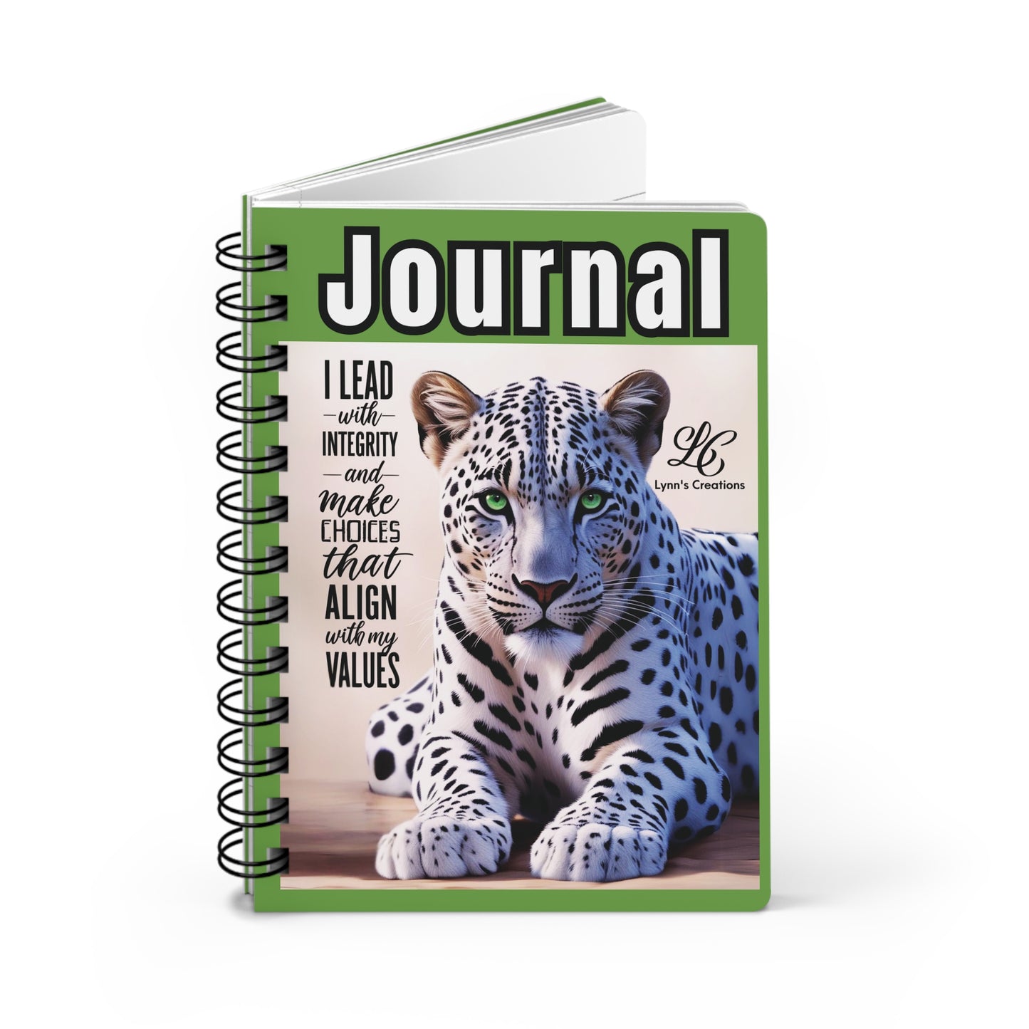Empower Your Choices with Integrity Spiral Bound Journal