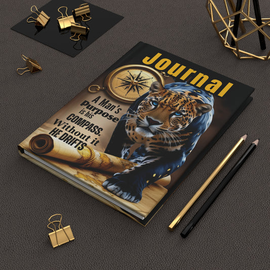 A Man's Purpose - Hardcover Journal Matte