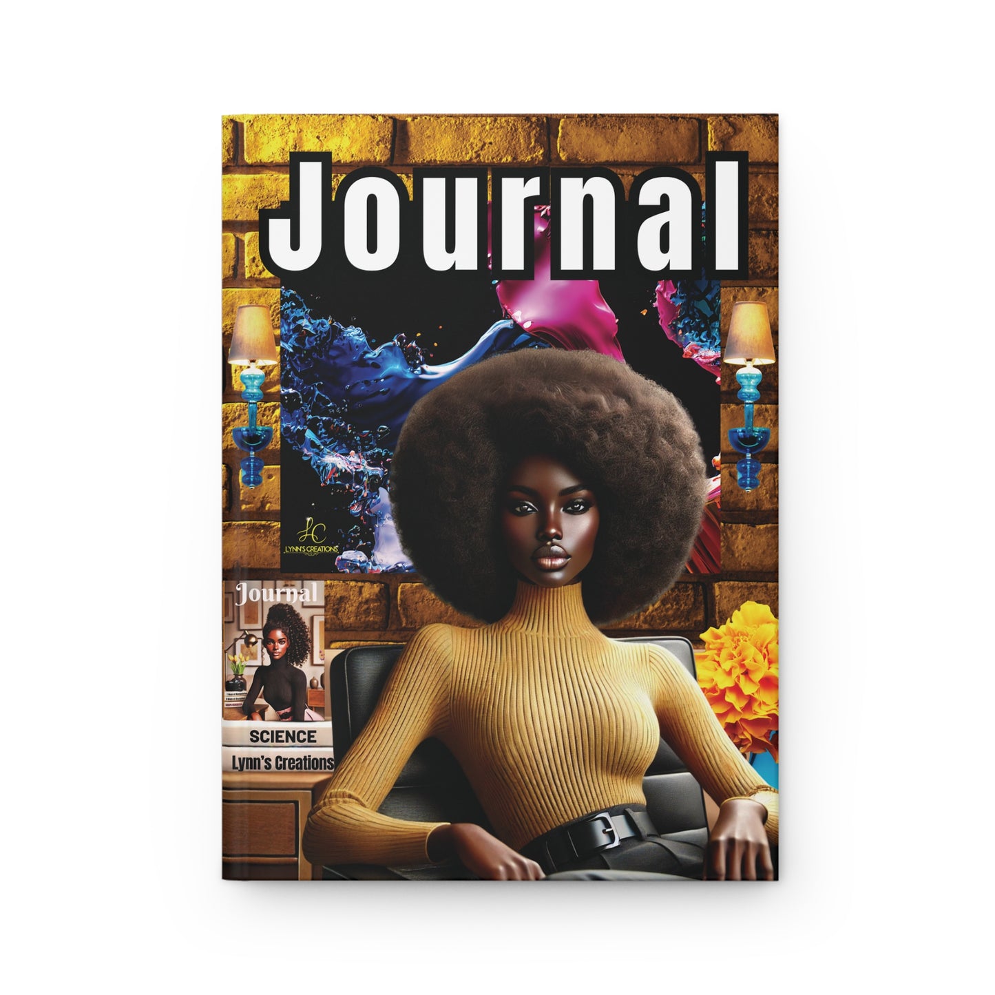 Lovely Imani - Hardcover Journal Matte