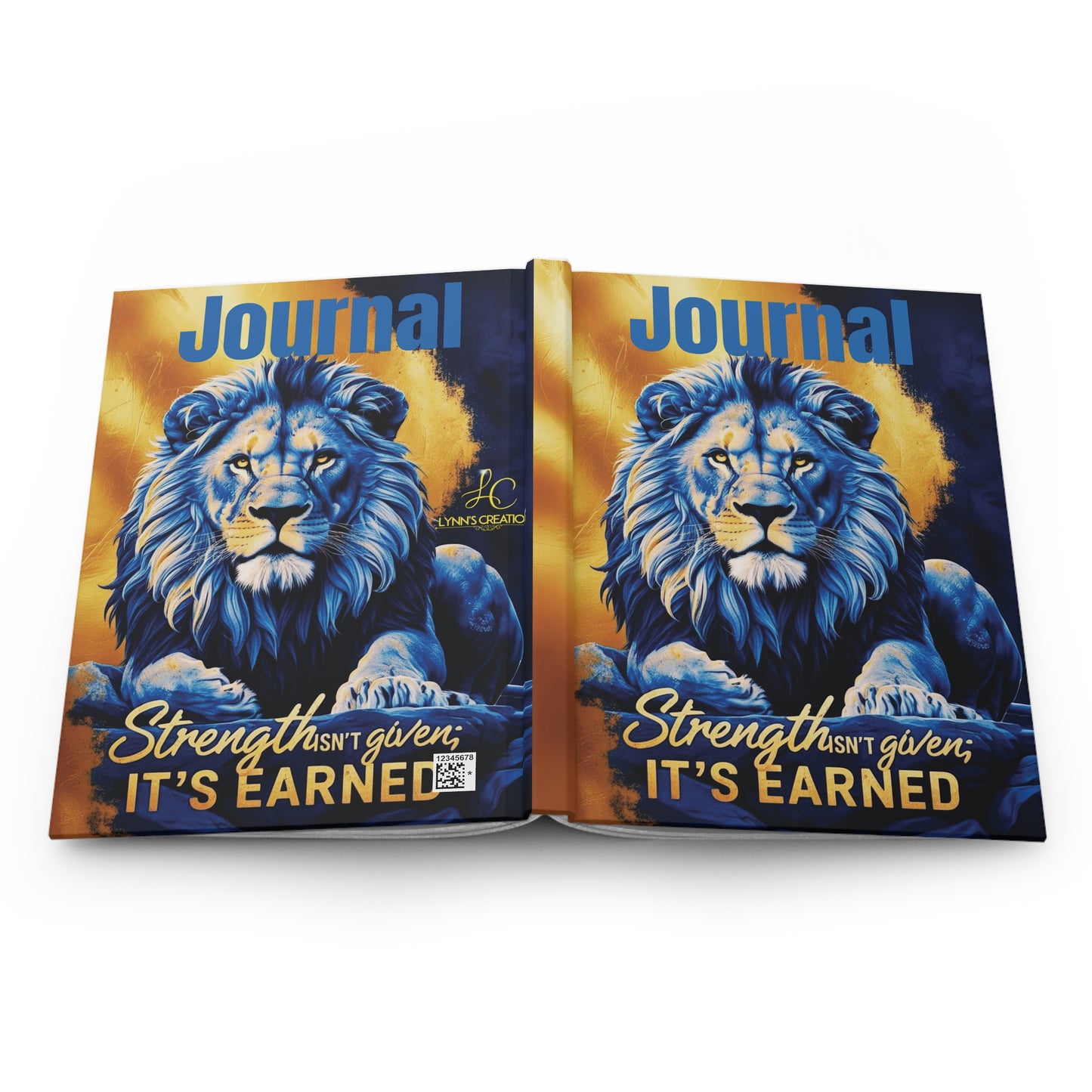 Strength of a Lion - Hardcover Journal Matte