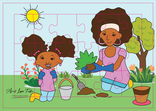 Lynn's Itchy Skin - Gardening Tray Puzzle