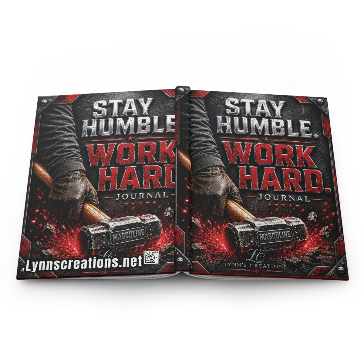 Stay Humble Work Hard - Hardcover Journal Matte