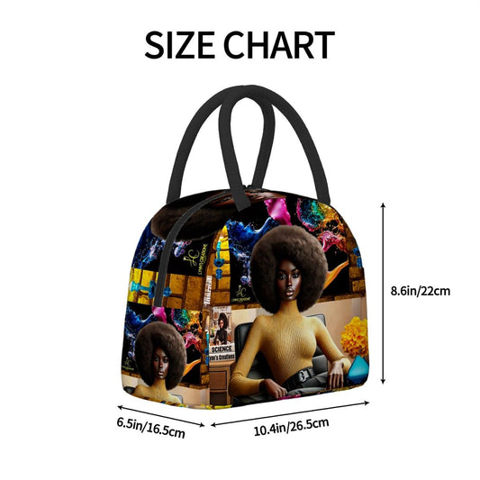Lovely Imani - Large Insulated Lunch Bag