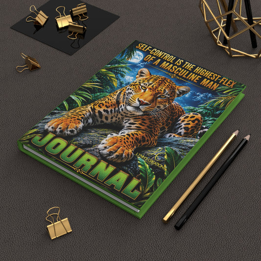 Masculine Self-Control - Hardcover Journal Matte