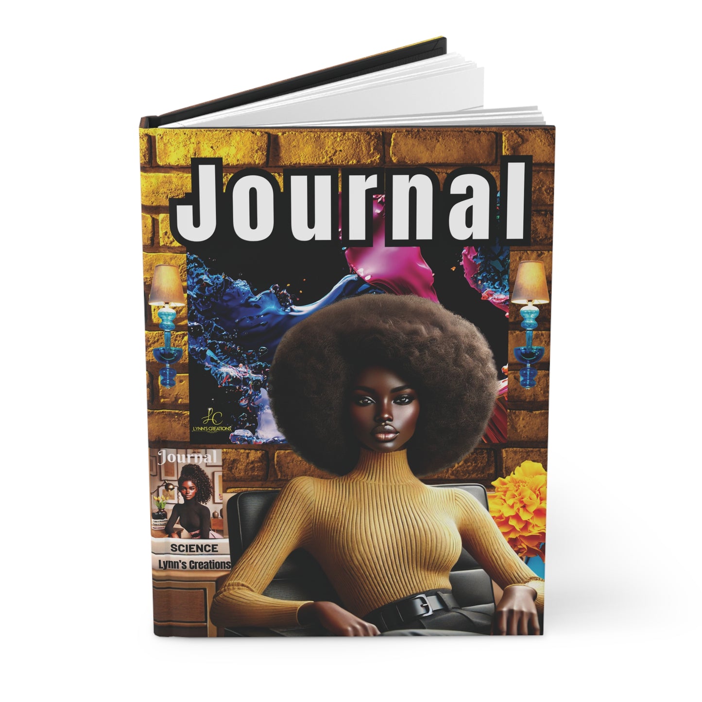 Lovely Imani - Hardcover Journal Matte