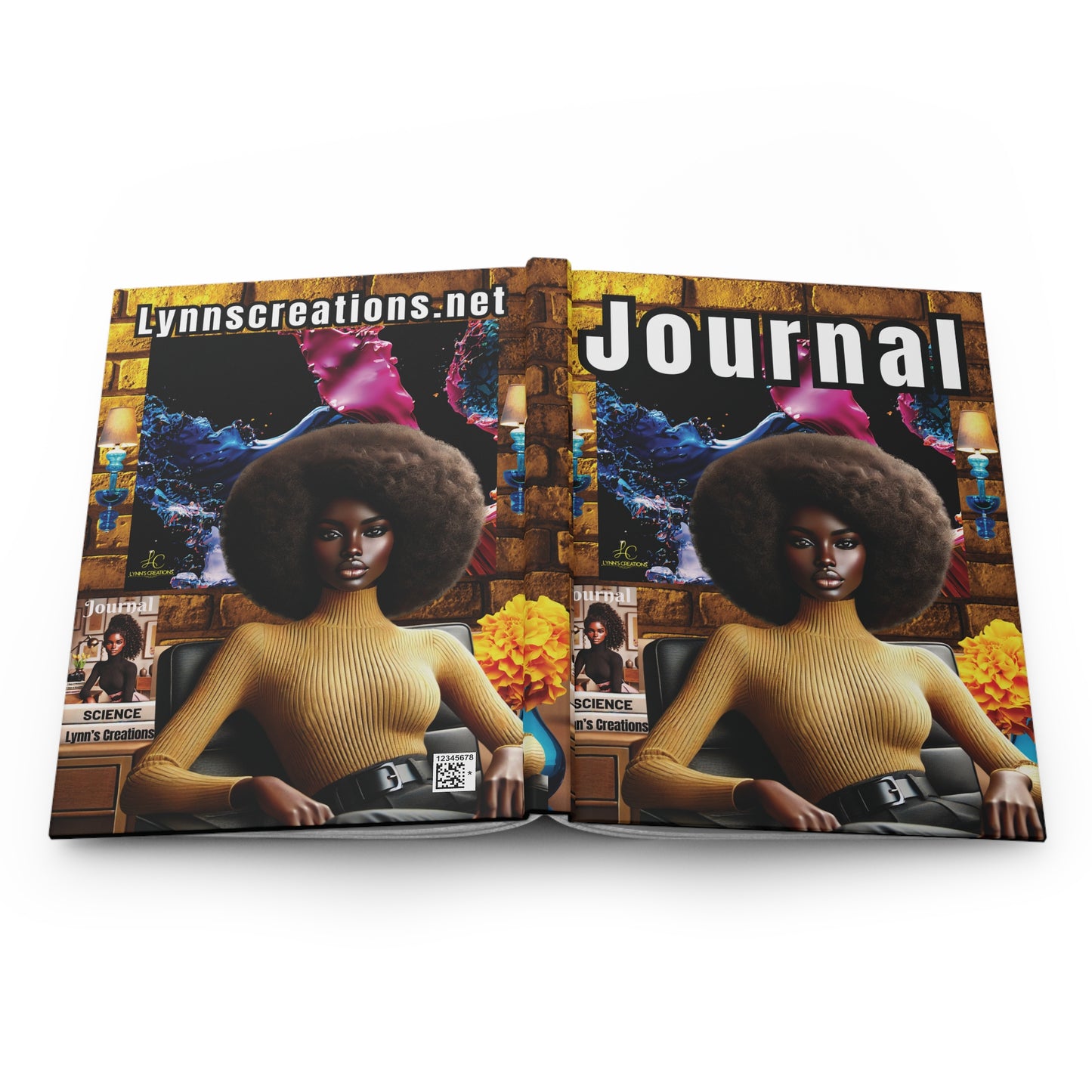 Lovely Imani - Hardcover Journal Matte