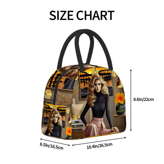 Blonde Bombshell - Large Insulated Lunch Bag