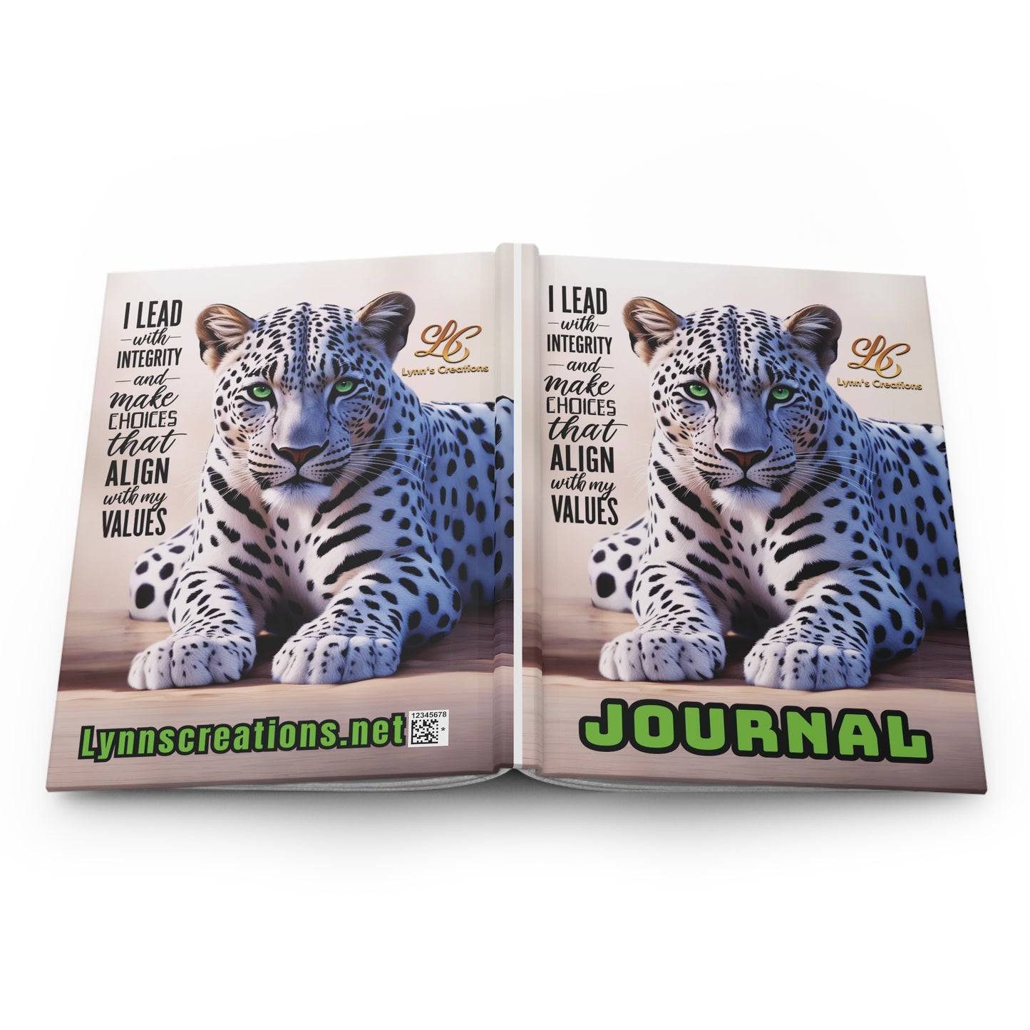 Lead with Integrity Hardcover Journal