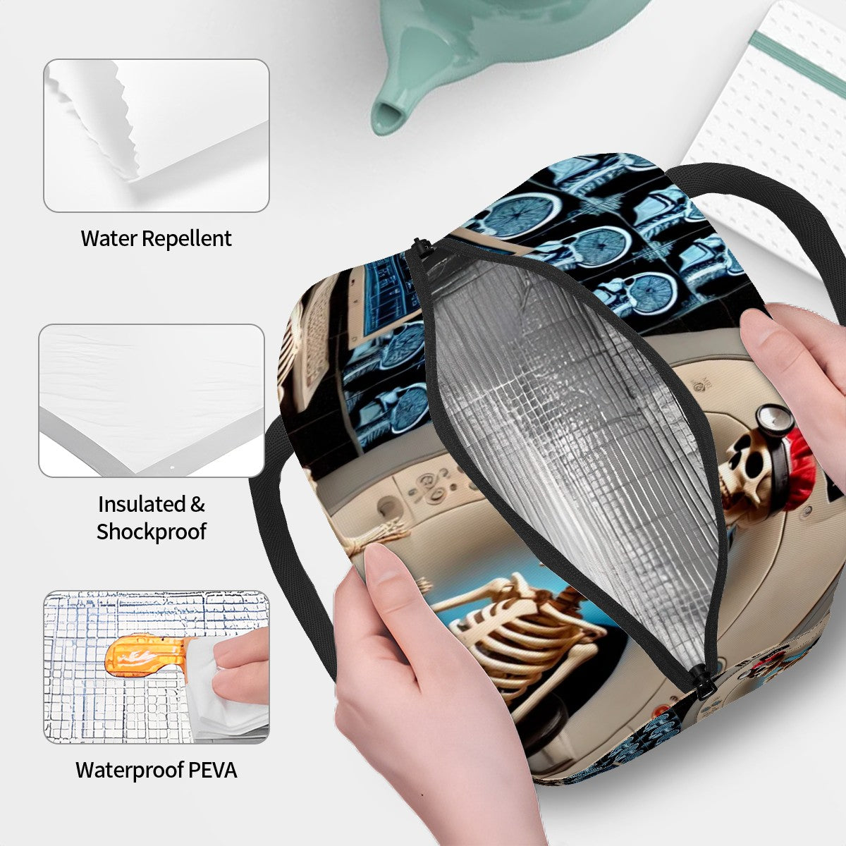 MRI Tech - Large Insulated Lunch Bag