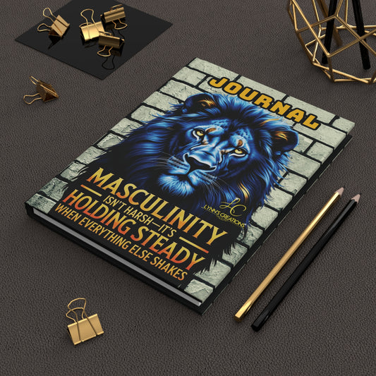 Masculinity & Strength Hardcover Journal