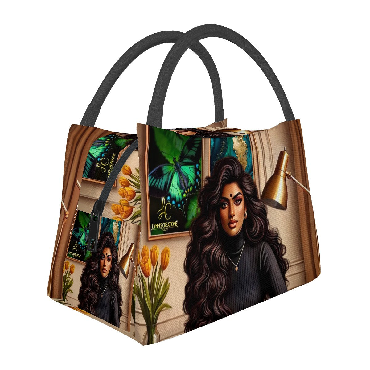 Indian Supreme Anika - Rectangle Insulated Lunch Bag with Aluminum Film