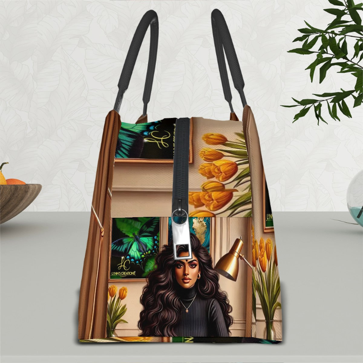 Indian Supreme Anika - Rectangle Insulated Lunch Bag with Aluminum Film