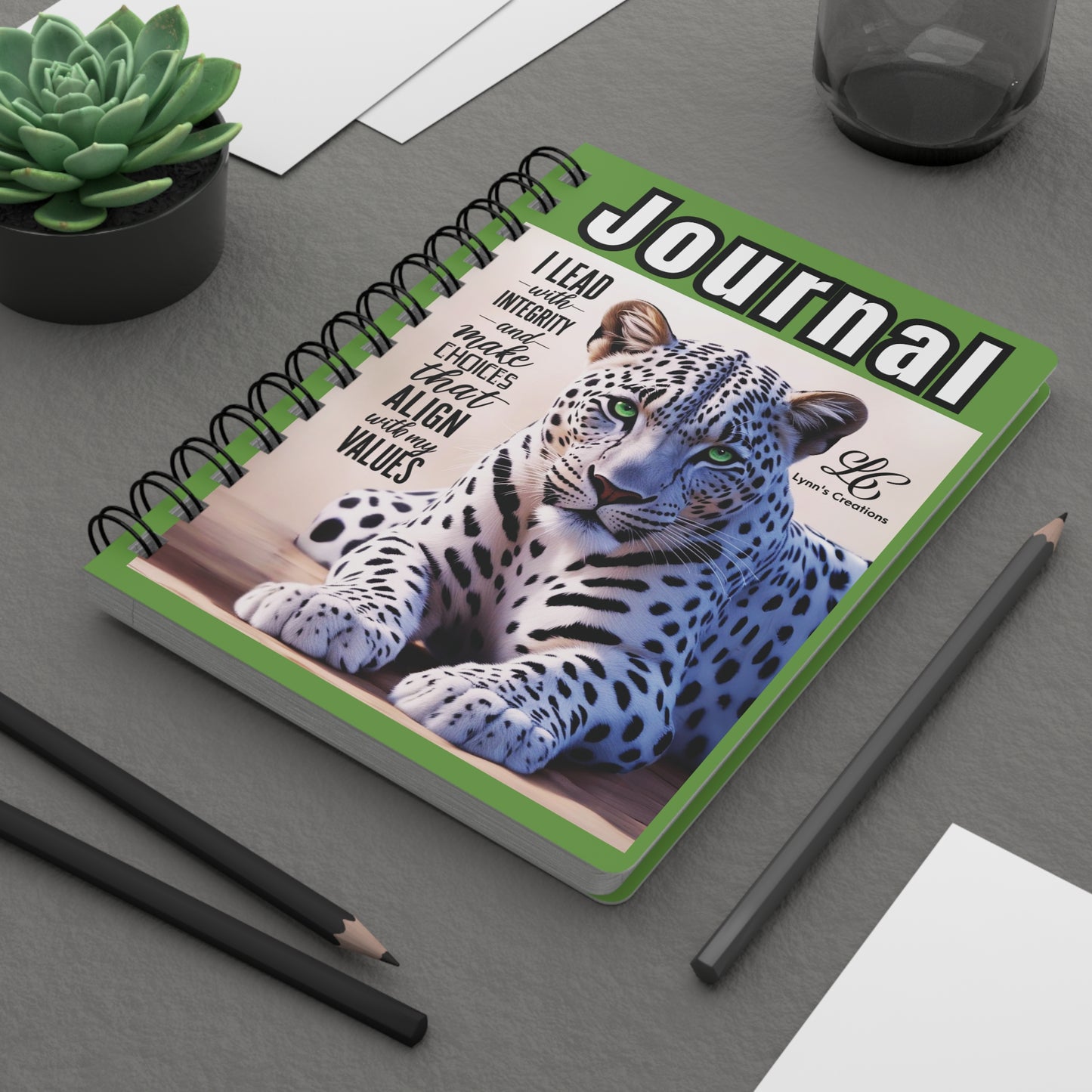 Empower Your Choices with Integrity Spiral Bound Journal