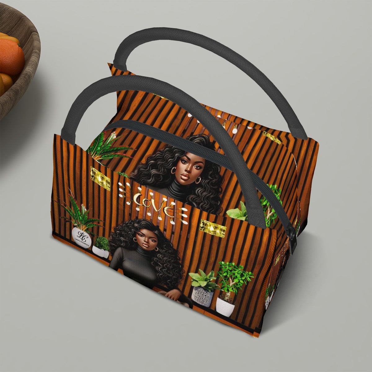 Pretty Girl Swag - Rectangle Insulated Lunch Bag with Aluminum Film