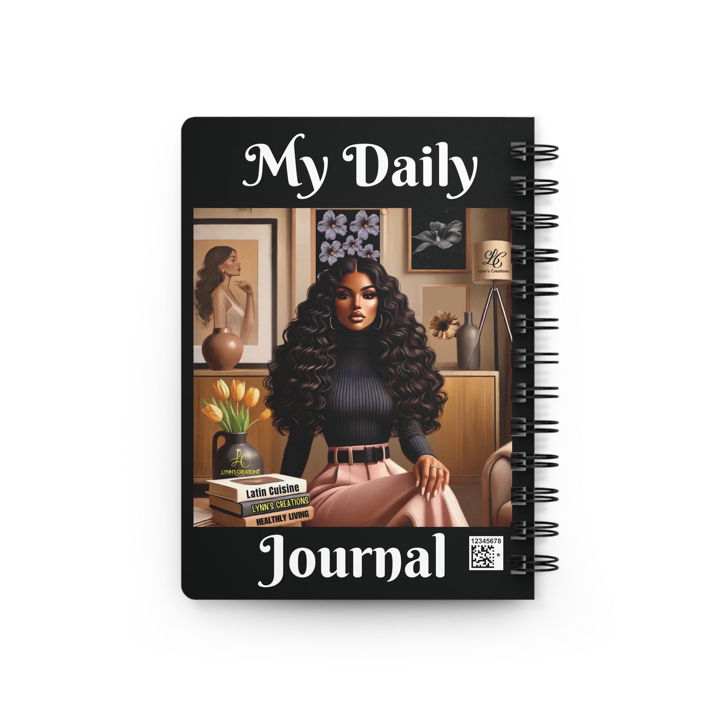 Latin Beauty - Spiral Bound Journal