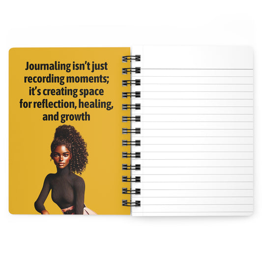 Ponytail Princess - Spiral Bound Journal