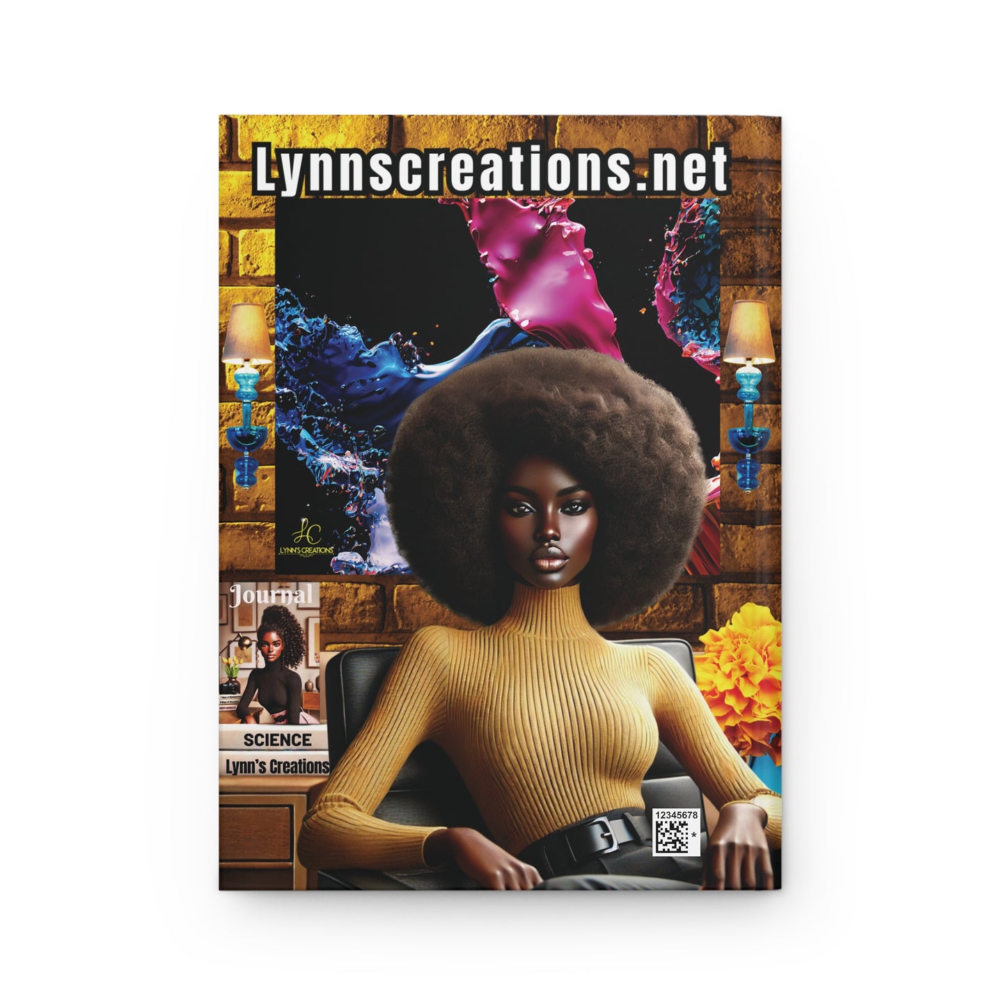 Lovely Imani - Hardcover Journal Matte