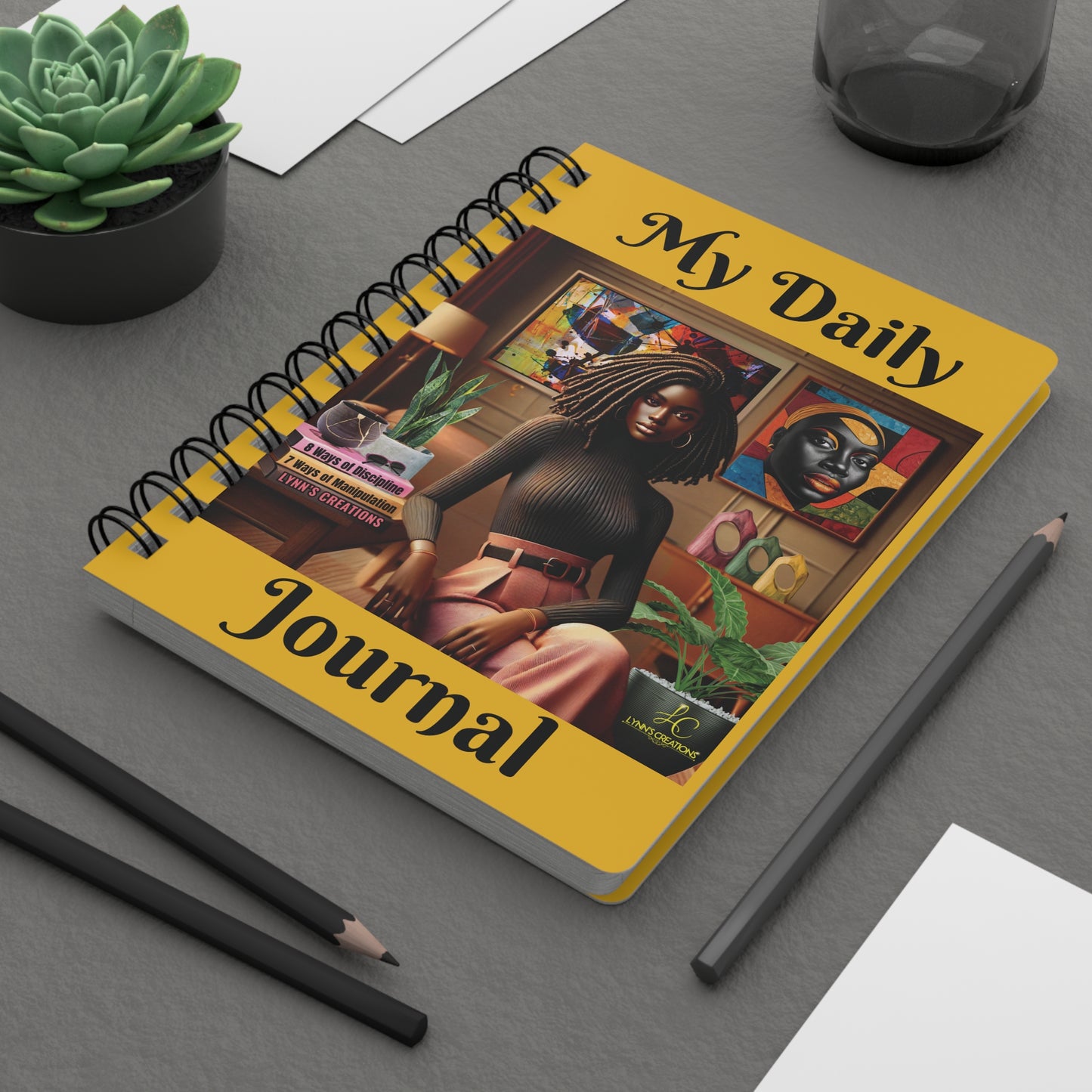 Loveable Locs Love - Spiral Bound Journal