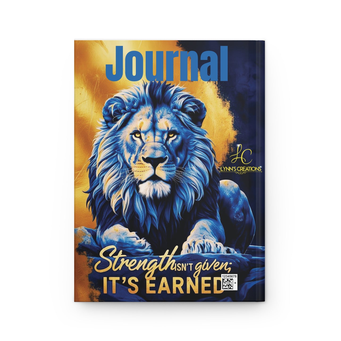 Strength of a Lion - Hardcover Journal Matte