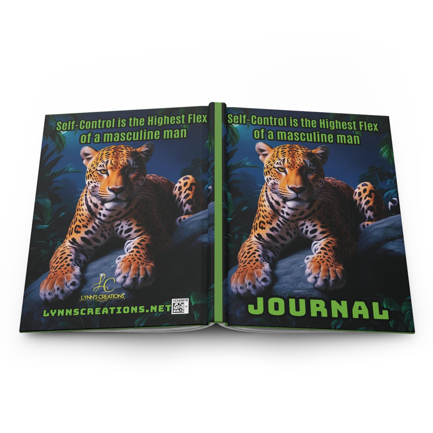 Masculine Self-Control Hardcover Journal