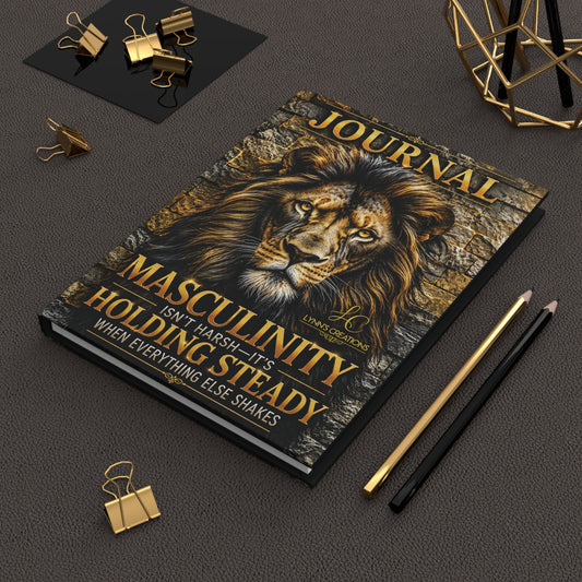 Masculinity & Strength Hardcover Journal Matte
