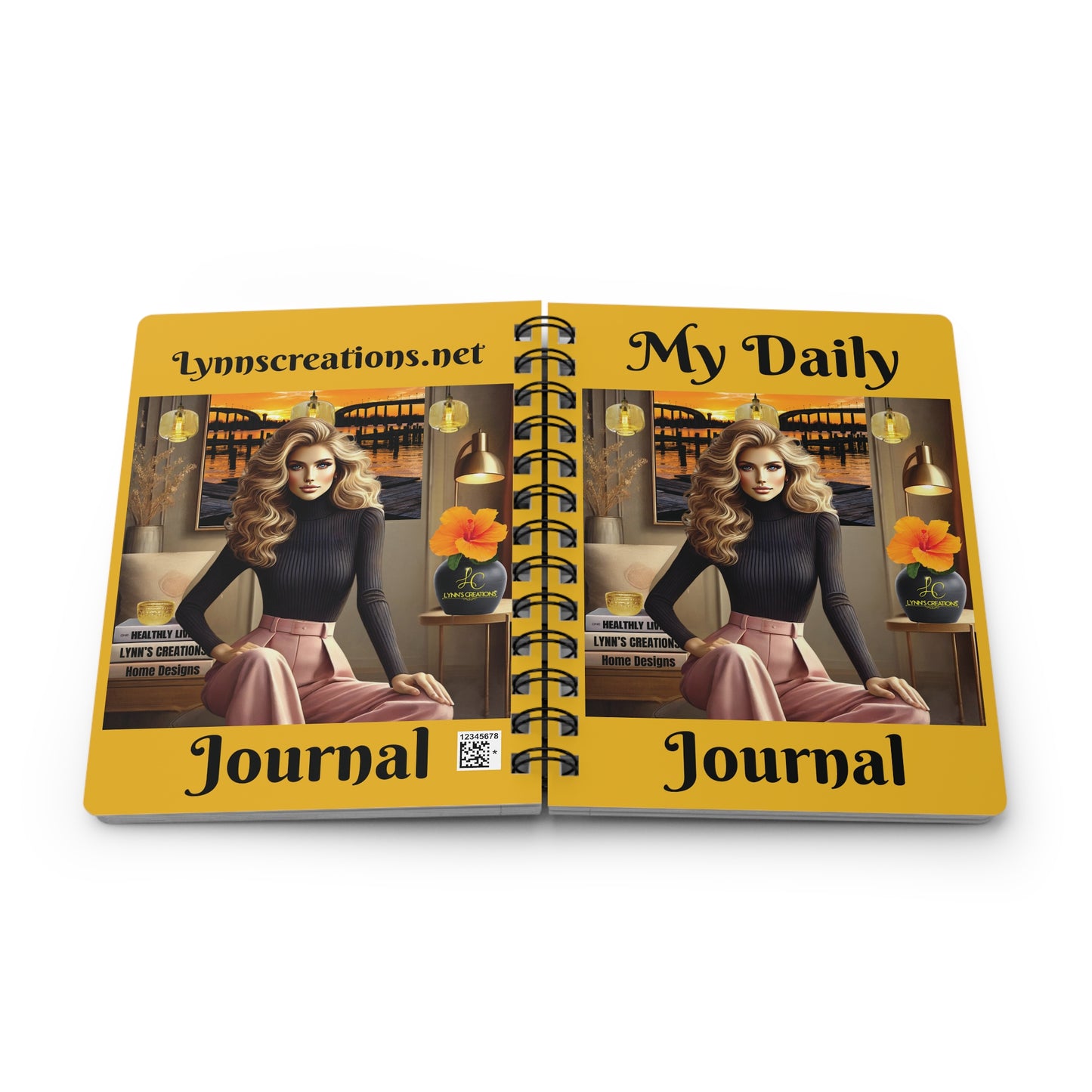 Blonde Bombshell - Spiral Bound Journal