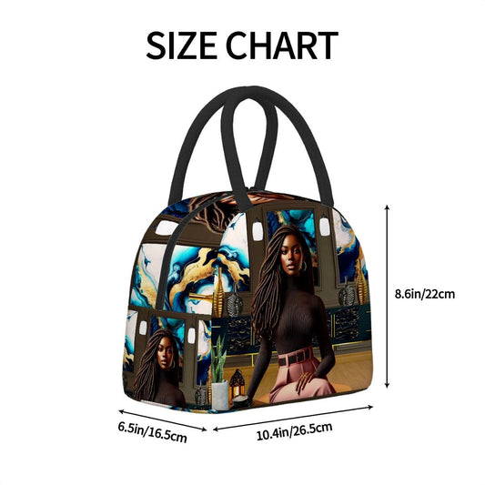 Lovely Lena Joy - Large Insulated Lunch Bag