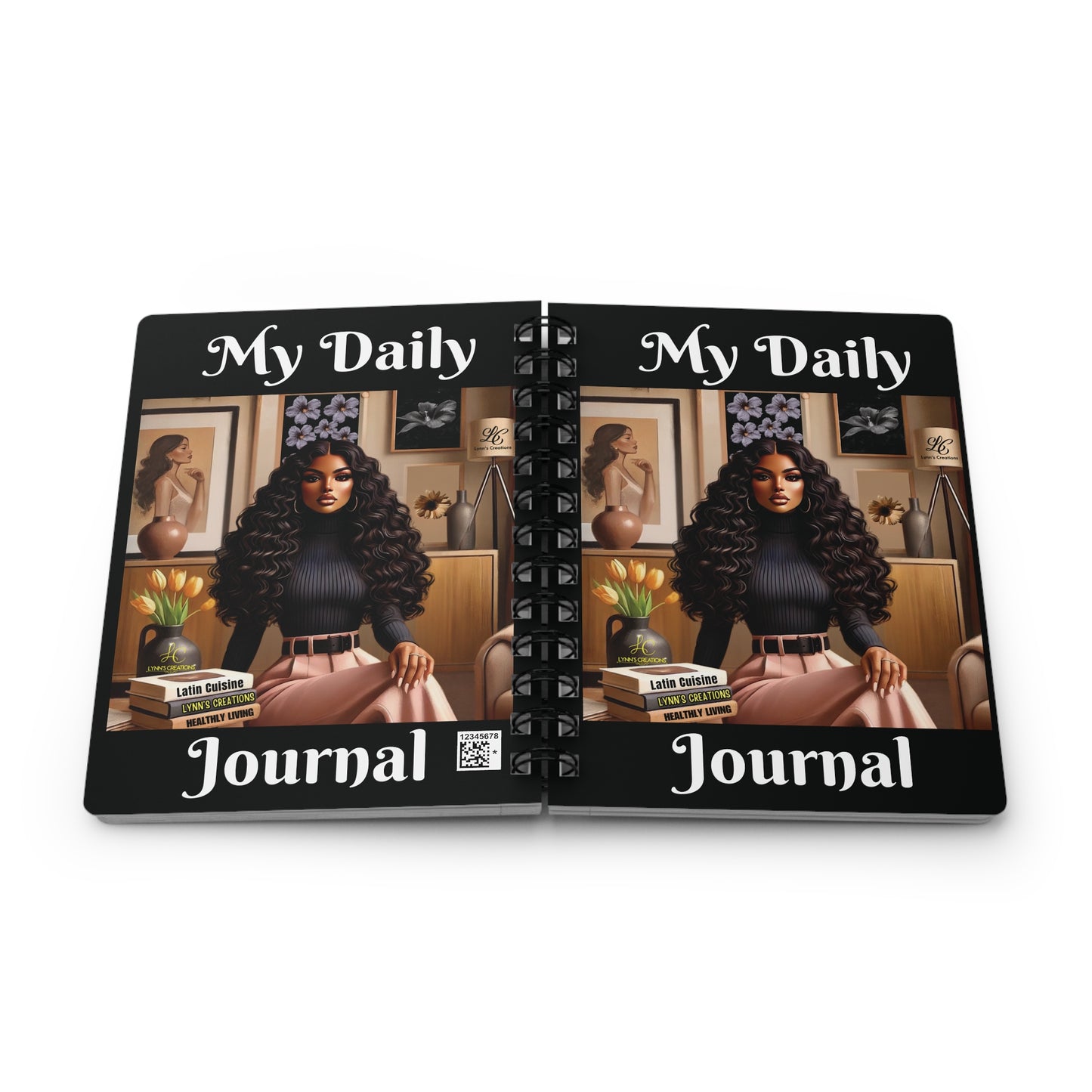 Latin Beauty - Spiral Bound Journal