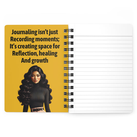 Sassy Asian Doll - Spiral Bound Journal