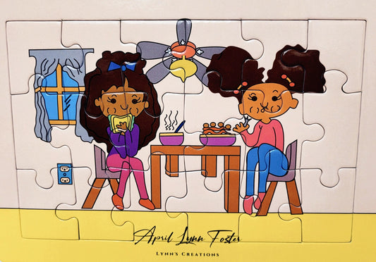 Lynn's Itchy Skin - Lunchroom Tray Puzzle