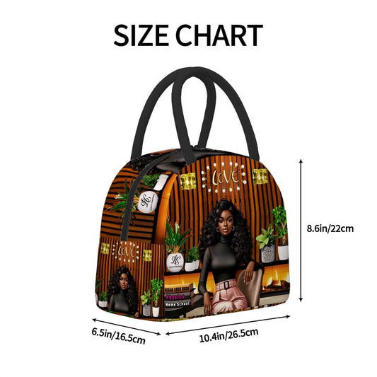 Pretty Girl Swag - Large Insulated Lunch Bag