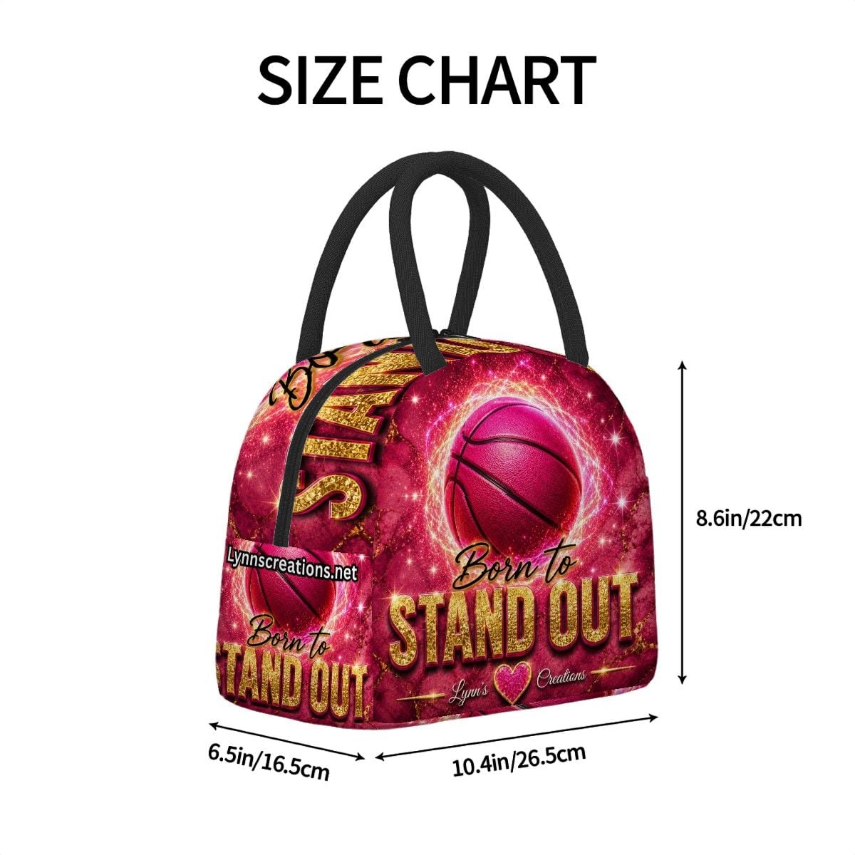 Born To Stand Out - Large Insulated Lunch Bag
