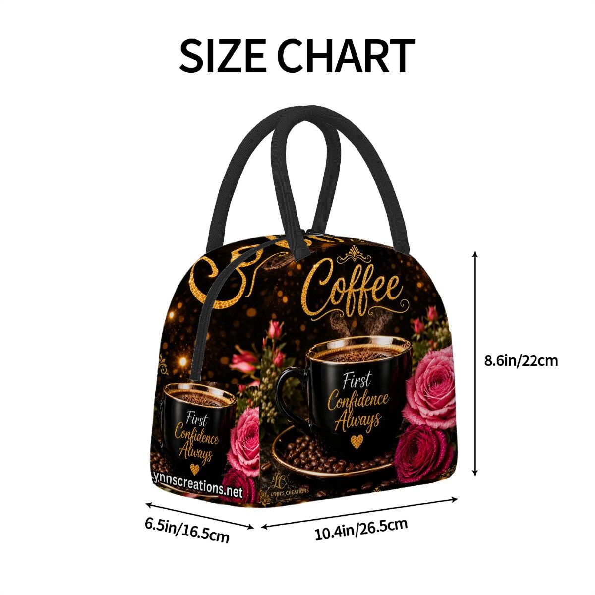 Coffee First - Large Insulated Lunch Bag
