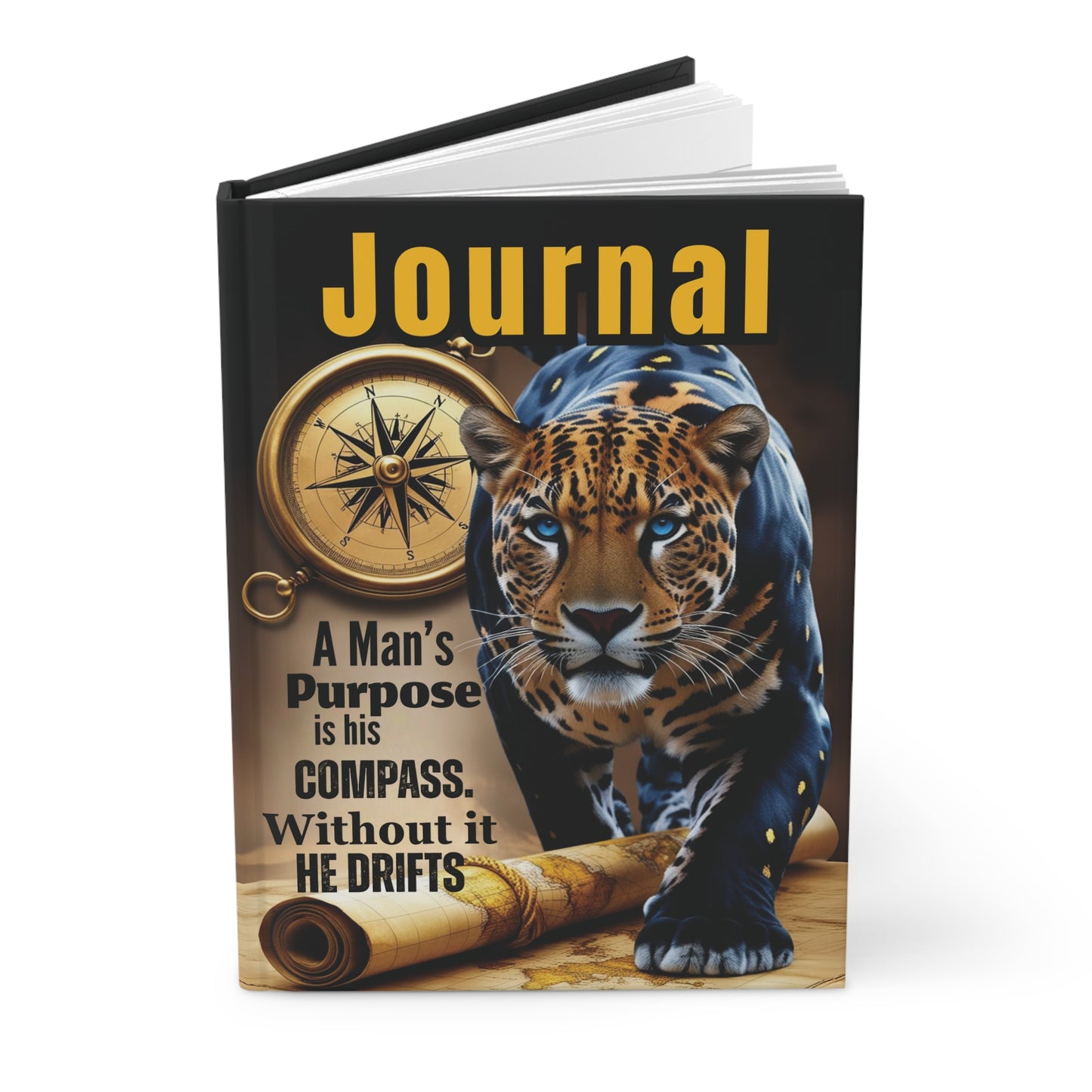A Man's Purpose - Hardcover Journal Matte
