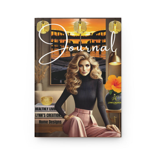 Blonde Bombshell - Hardcover Journal Matte