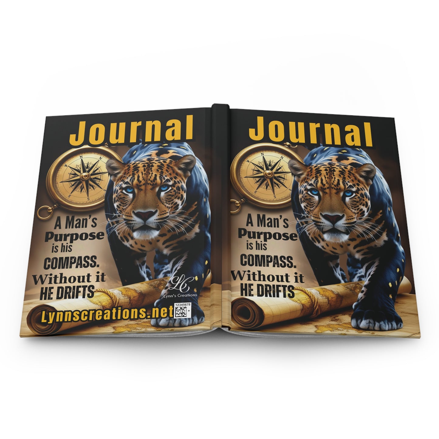 A Man's Purpose - Hardcover Journal Matte