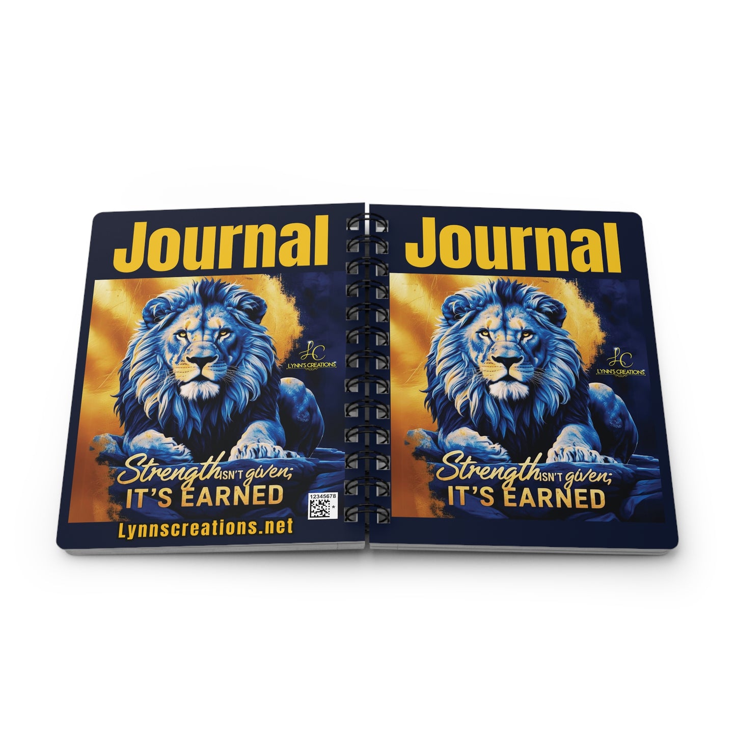 Strength of a Lion - Spiral Bound Journal