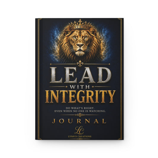 Lead With Integrity - Hardcover Journal Matte